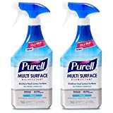 PURELL Multi-Surface Disinfectant Spray, Fresh Fragrance, 28 fl oz Trigger Spray Bottle (Pack of 2) - 2845-02-ECCAL